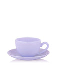 Cup W. Saucer | Lavender CUP W. SAUCER - Lucie Kaas