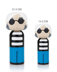 Kokeshi Andy in two sizes