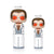 Lucie Kaas, SKETCH.INC FOR LUCIE KAAS, Kokeshi | Elton White Outfit, Figurines in two sizes
