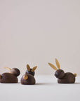 Rabbit, Pointy Ears | Smoked Oak RABBIT, POINTY EARS - Lucie Kaas