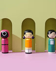 Kokeshi | Squid Games - Maskeret arbejder