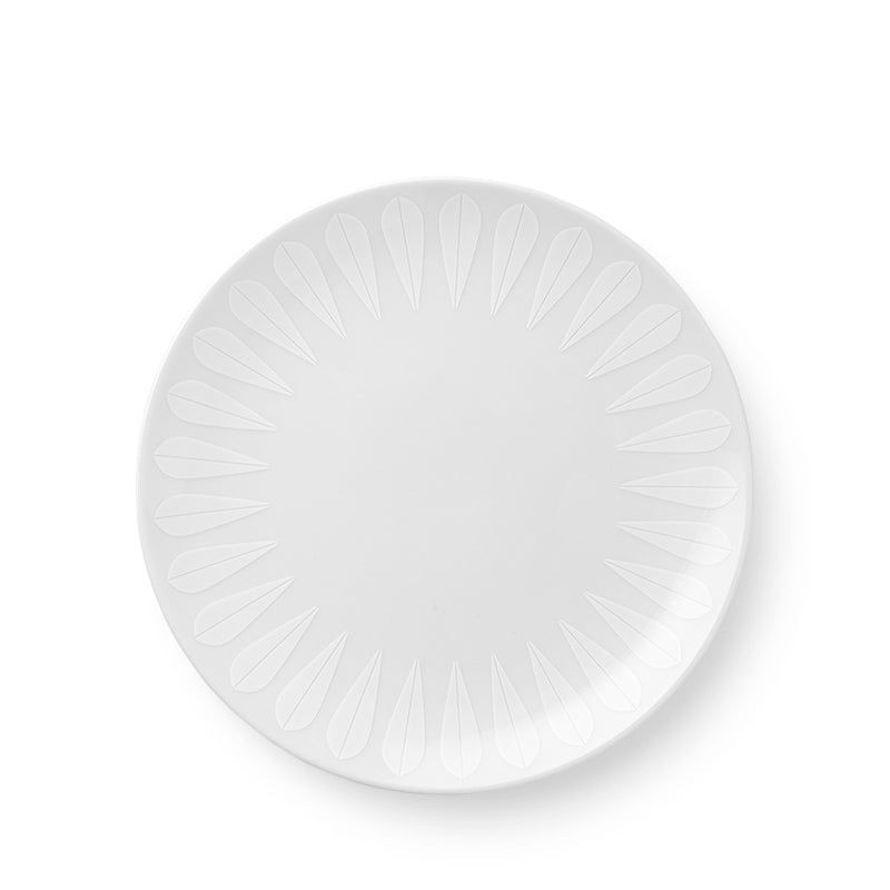 Lotus Plate | White PLATE - Lucie Kaas