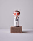 Lucie Kaas, SKETCH.INC FOR LUCIE KAAS, Kokeshi | Elton John white outfit collection, Collectible Figurines