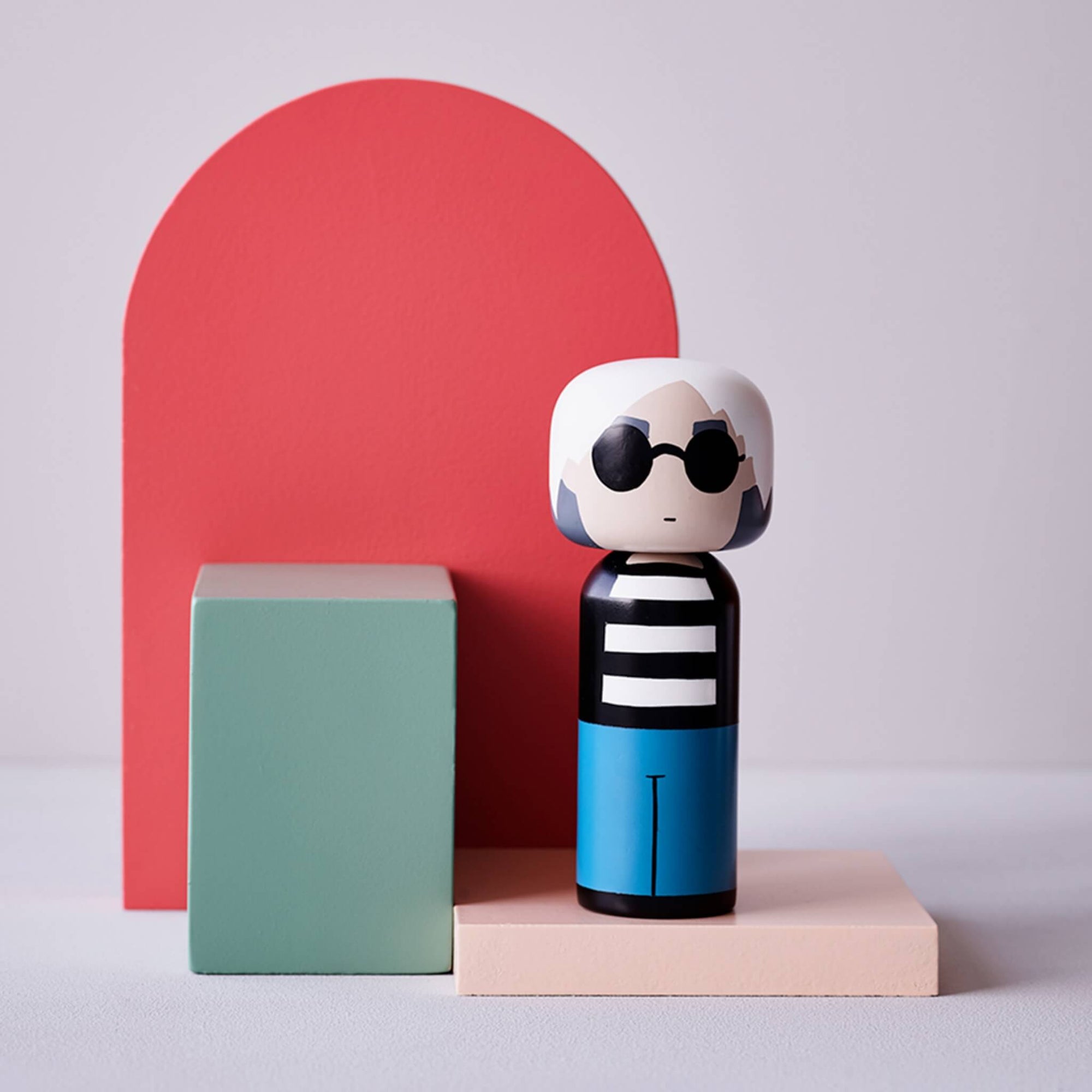 Lucie Kaas | Andy - Figurine kokeshi à collectionner