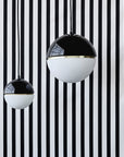 Lucie Kaas, COLLECTION MOONBEAM, Lampe pendante | Gris foncé