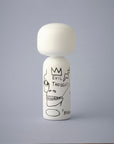 Kokeshi | Jean-Michel Basquiat, Evil Thoughts Blanc