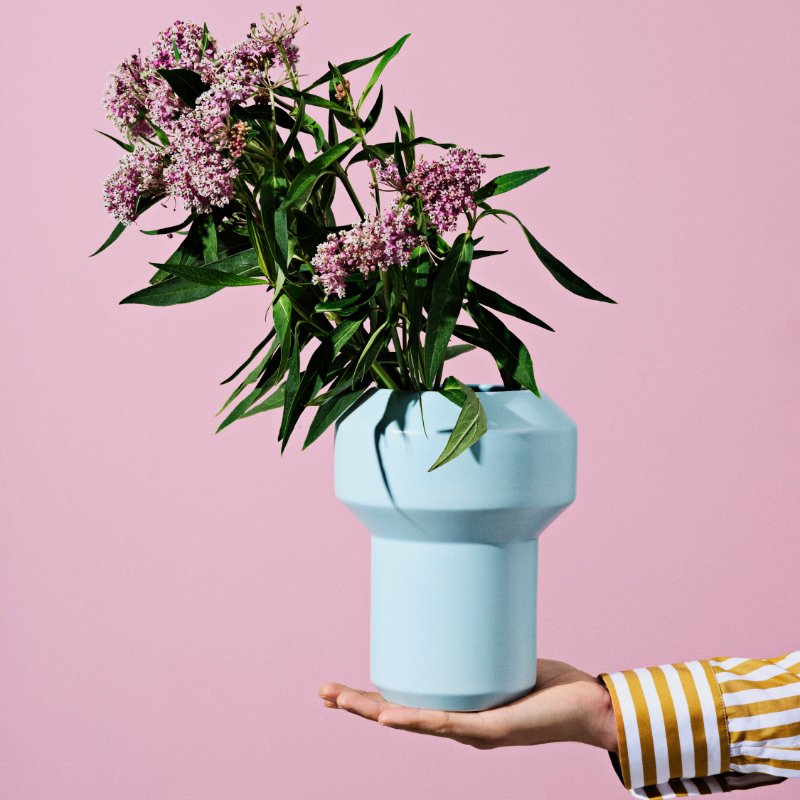 Vase | Vase brouillard bleu - Lucie Kaas