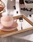 Cup W. Saucer | Peach