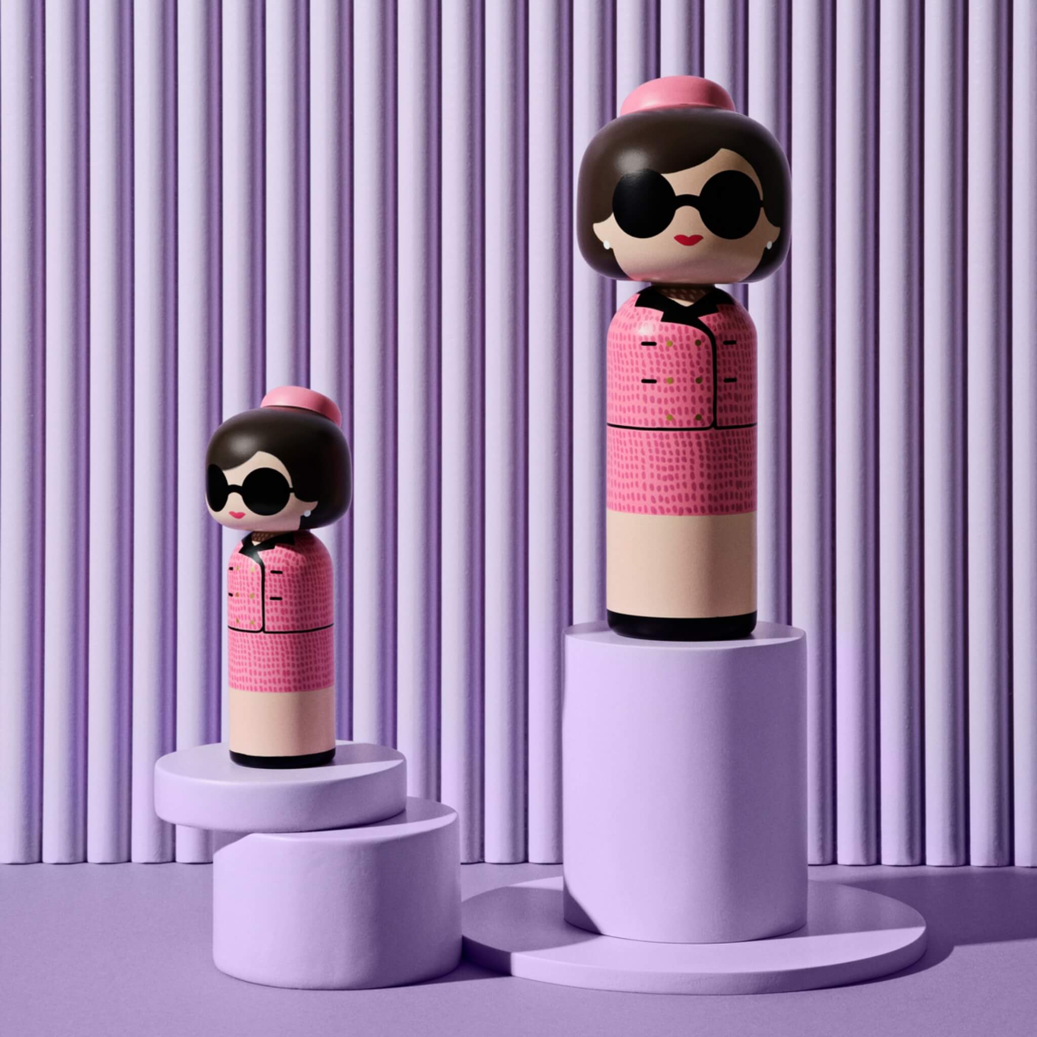 Jackie Kokeshi-dukke | Historisk ikon-serie - Lucie Kaas