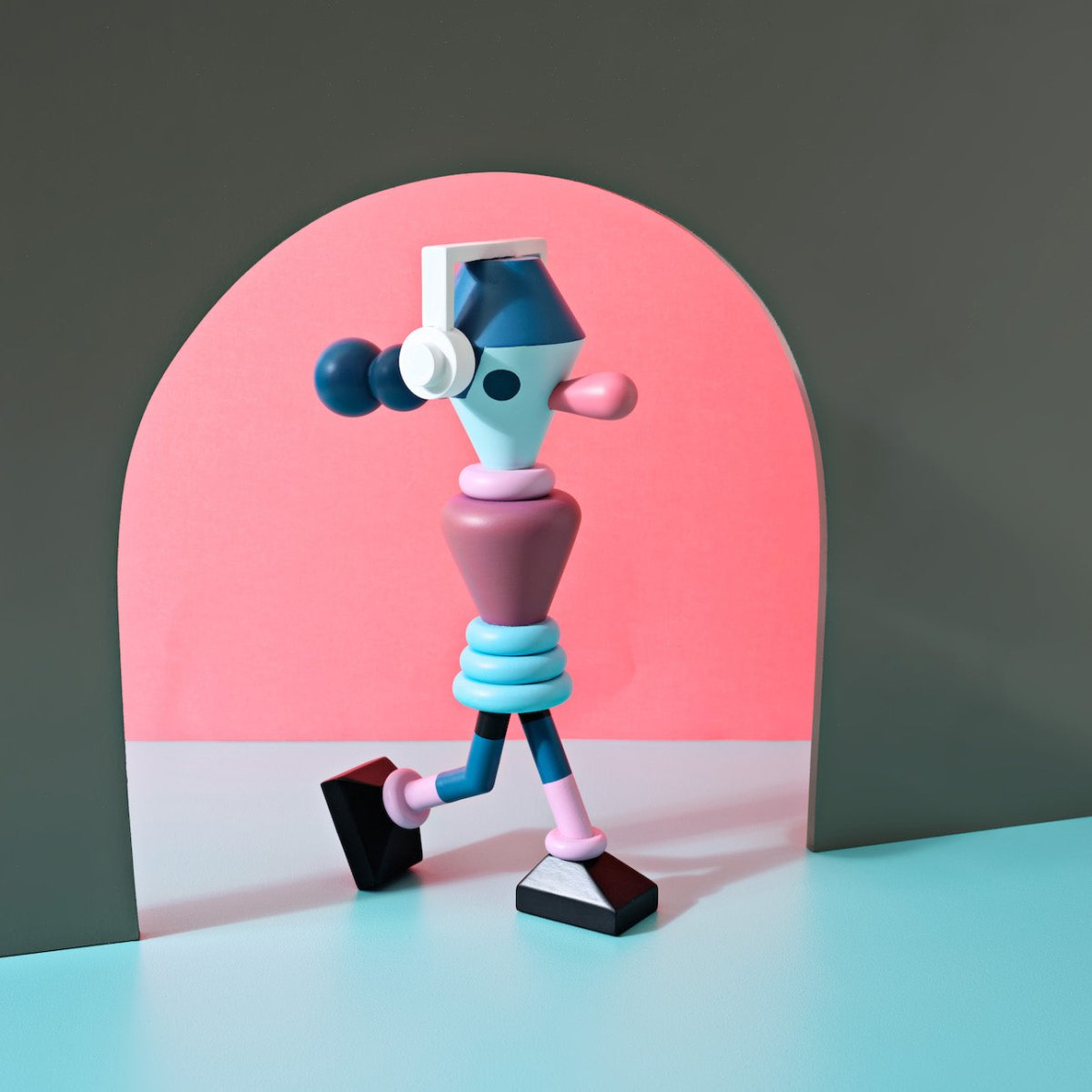 The Music Lover | Jeremyville Figurine - Lucie Kaas