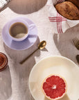 Kopp med underkop | Blue Fog CUP W. SAUCER - Lucie Kaas