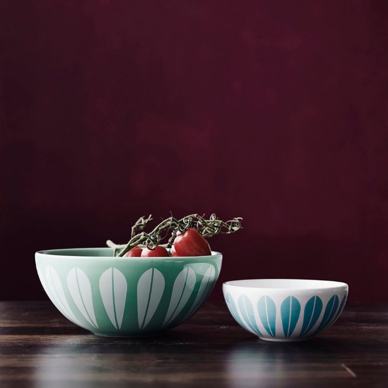 Lucie Kaas, ARNE CLAUSEN COLLECTION, Lotus Bowl | Hvit, Grå, Skåler