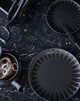 Lotus Deep Plate | Black DEEP PLATE - Lucie Kaas