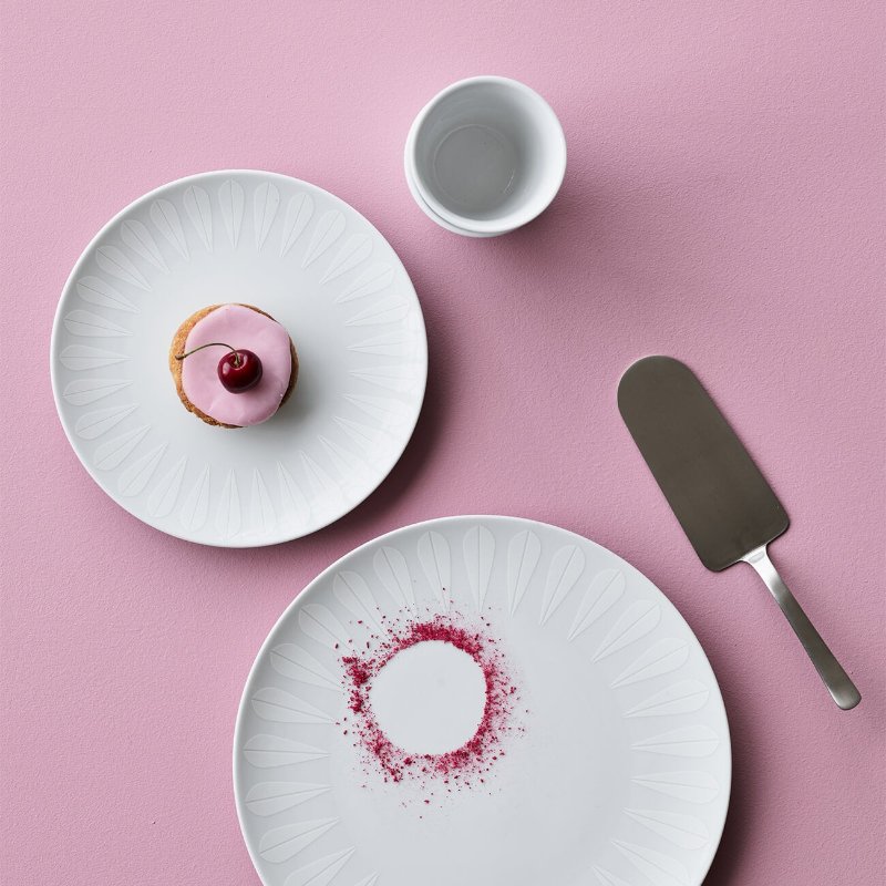 Lotus Plate | Hvit PLATE - Lucie Kaas