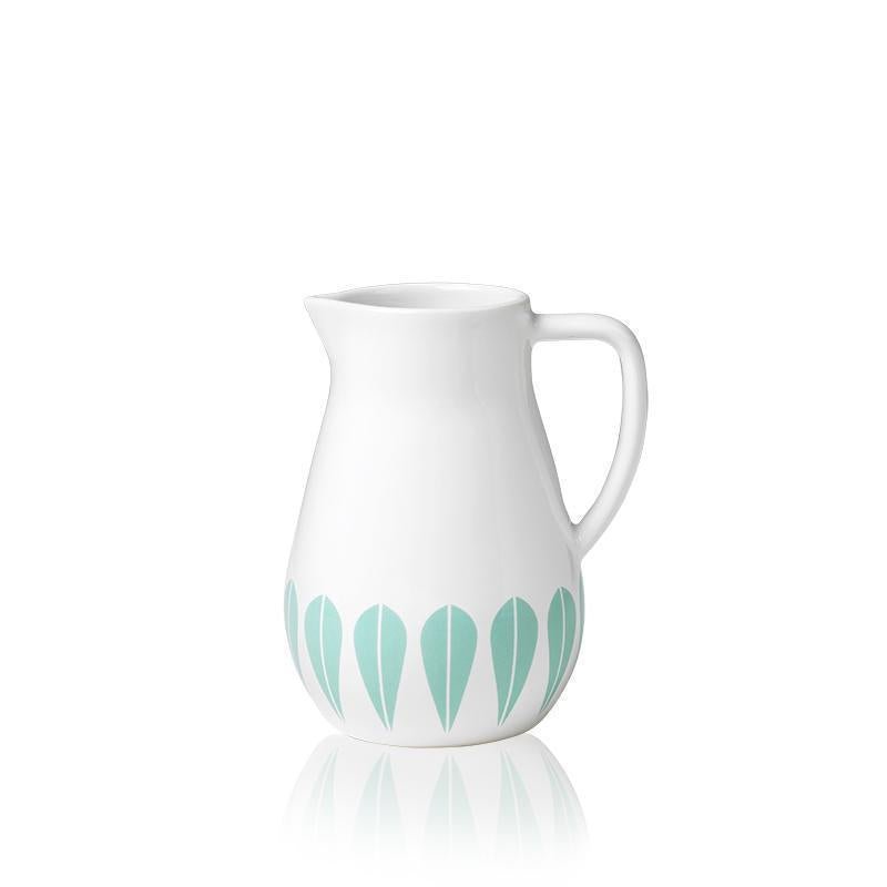 Lucie Kaas, ARNE CLAUSEN COLLECTION, Lotus Creamer | Hvit, Mintgrønn, Sukkerboller & kremkopper